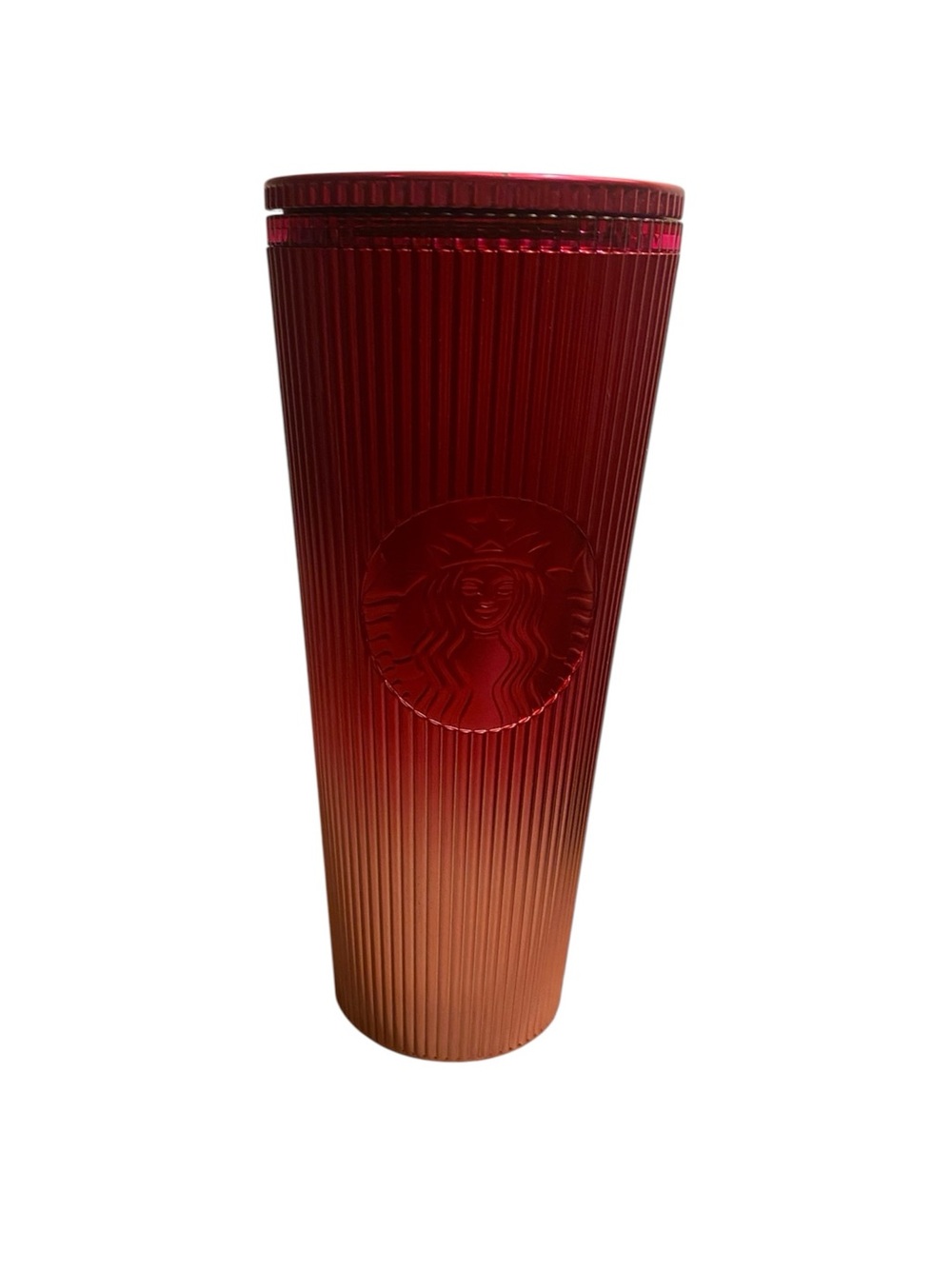 Starbucks 24 oz pink ombré tumbler